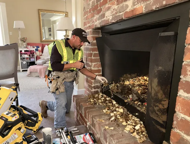 Safe screening installation by Bluffton Chimney Sweep in Bluffton, SC