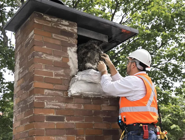 Humane removal of debris and animals by Bluffton Chimney Sweep in Bluffton, SC