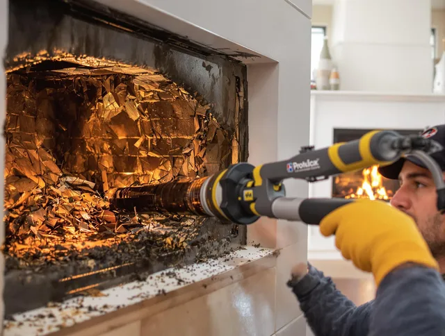 Professional chimney cleaning by Bluffton Chimney Sweep in Bluffton, SC