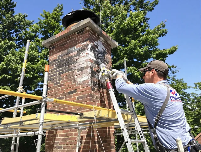 Structural chimney repair by Bluffton Chimney Sweep in Bluffton, SC